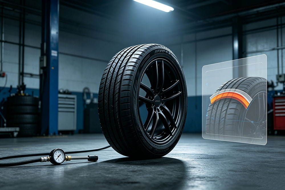 Maintain Proper Tire Pressure